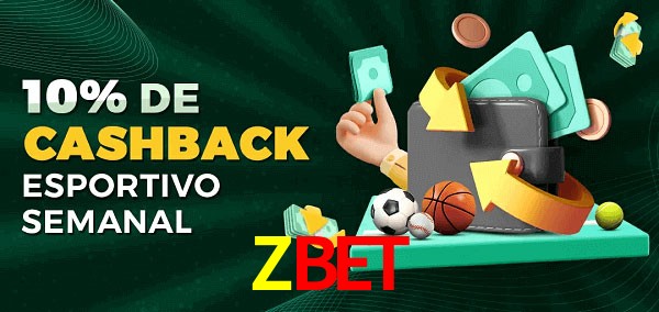 10% de bônus de cashback na Zbet